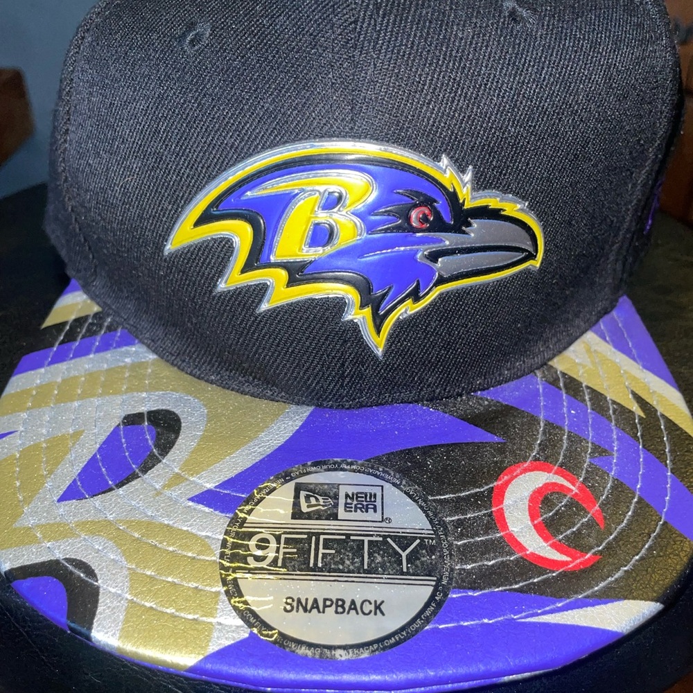 New Era Black and Gold Snapback Hat